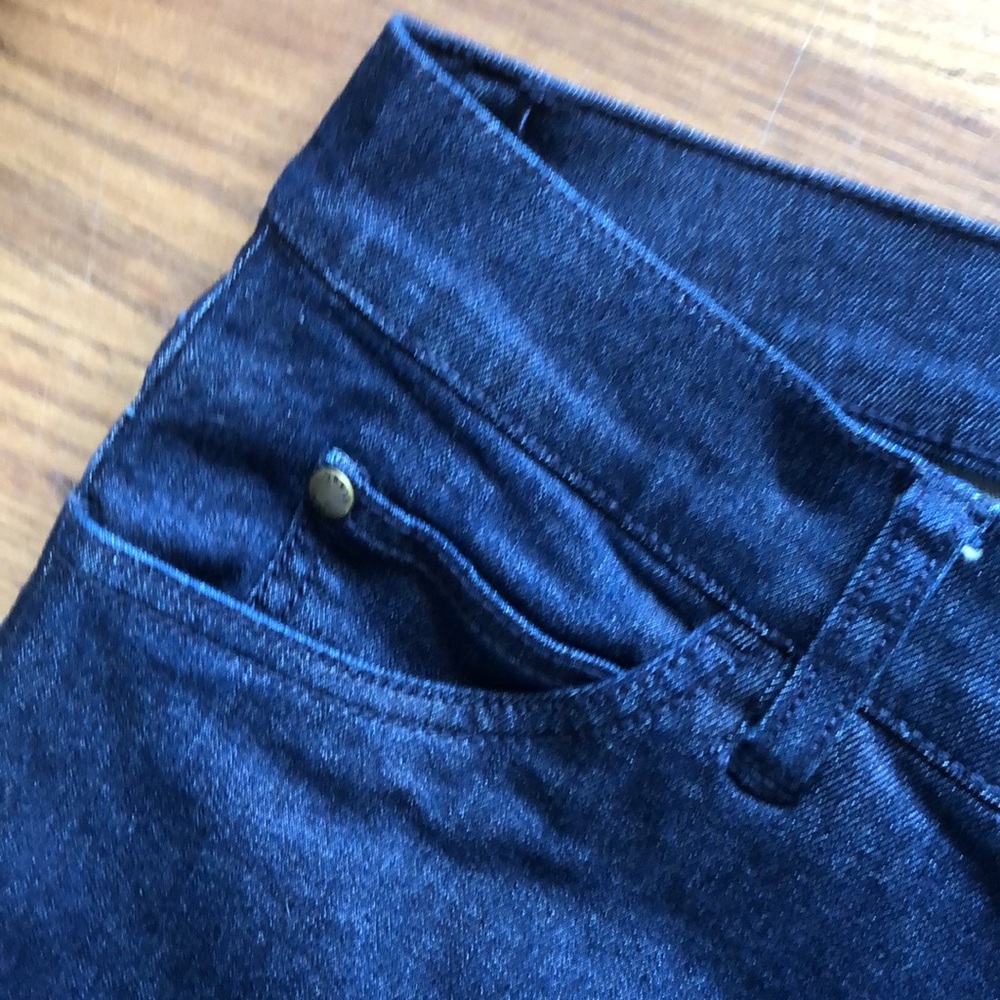 EUC Orvis straight leg 5 pocket jeans dark wash Size 12 - Picture 4 of 6